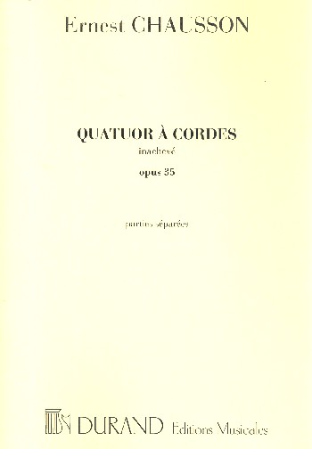 Quatuor à cordes op.35