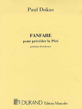 Fanfare pour précéder la Péri