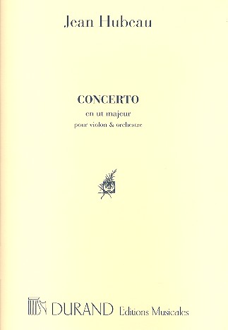 Concerto ut majeur pour violon et