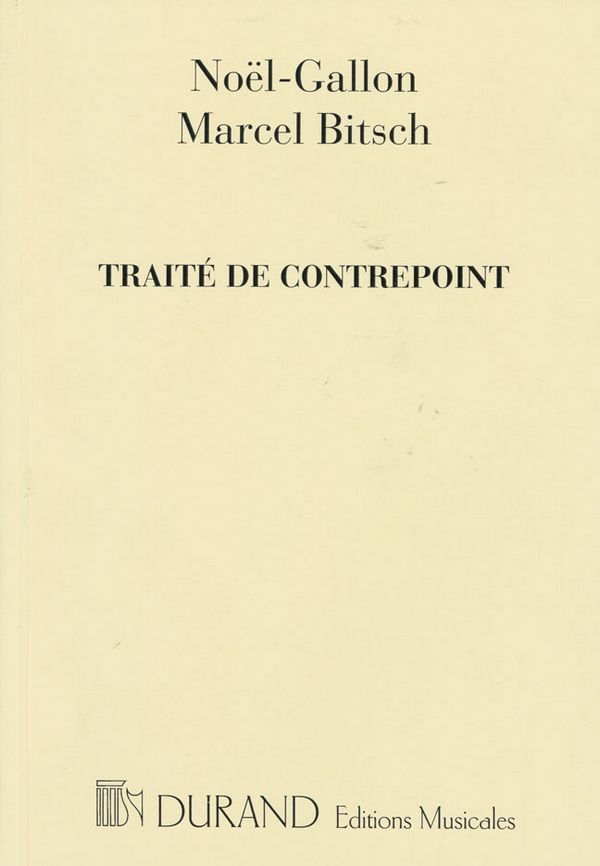  Traité De Contrepoint
