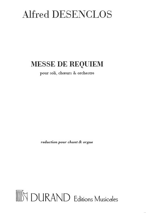 Messe de Requiem pour solistes,