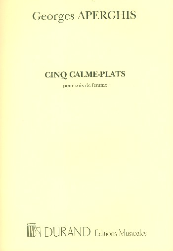 5 Calme-plats