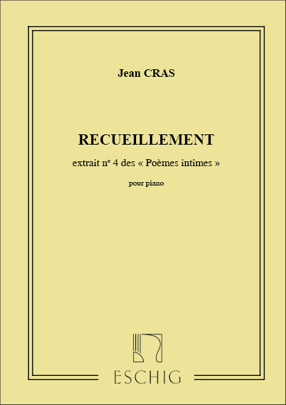 Recueillement (Poèmes Intimes No4 )  
