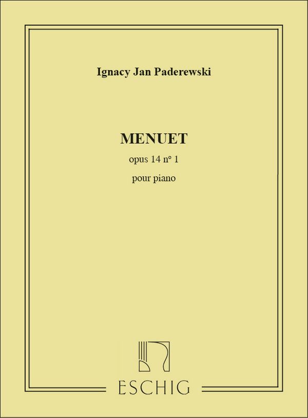 Menuet op. 14,1