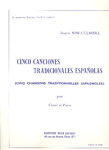 5 canciones tradicionales espanolas