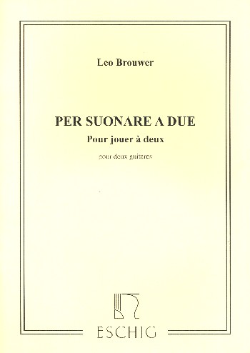 Per suonare a due