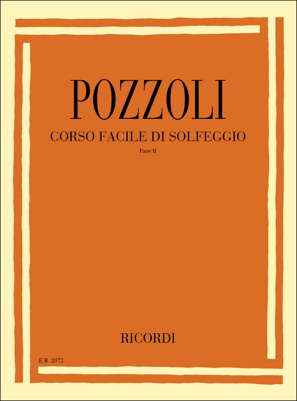 Corso facile di solfeggio vol.2