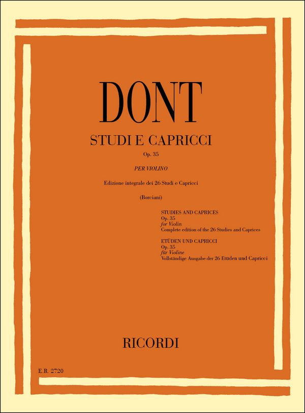 Studi e capricci Op.35