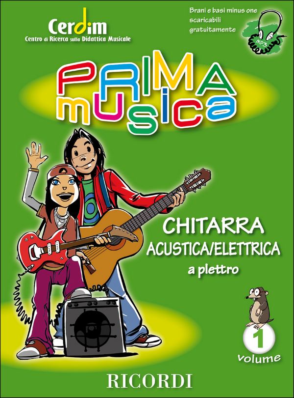 Chitarra acustica/elettrica a plettro vol.1