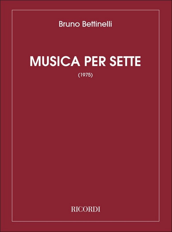 Musica per sette