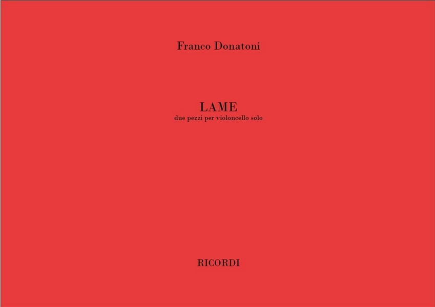 Lame für Violoncello