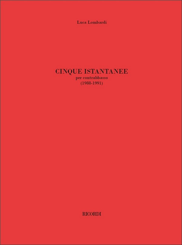  Istantanee (1988-1991)