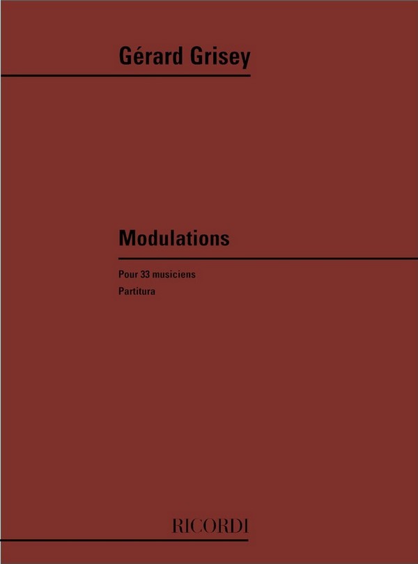 Modulations pour orchestre (33 musiciens)