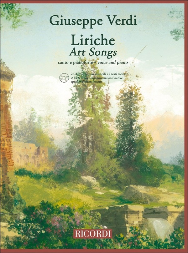 Liriche Art Songs (+2CD) per canto e piano