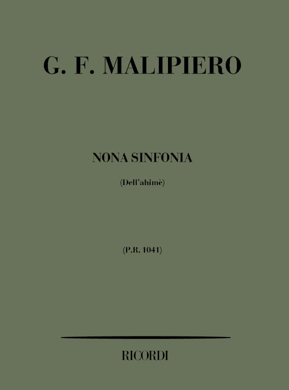Sinfonia No 9 'Dell'Ahime'