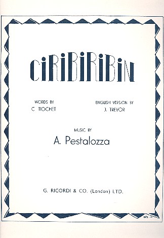 Ciribiribin for voice and piano (en/it)