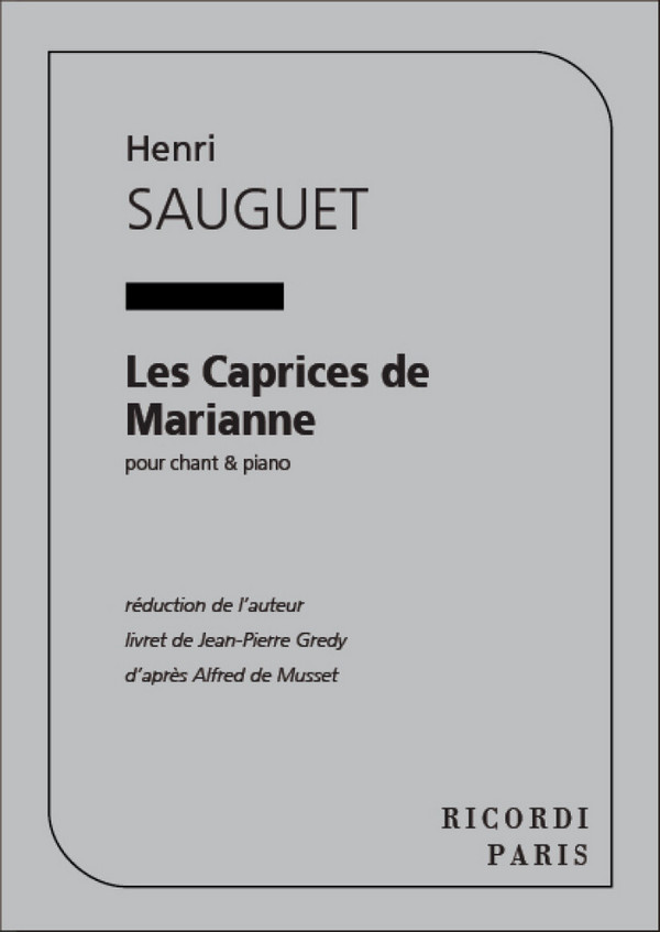 Les caprices de Marianne