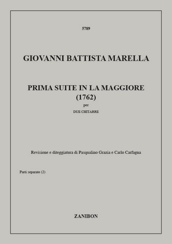 Suite in la maggiore no.1