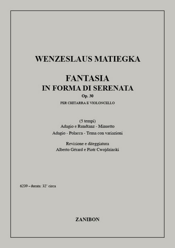 Fantasia in forma di serenata op.30