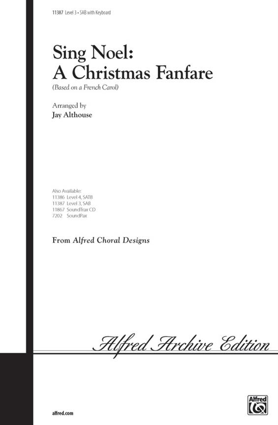 Sing Noel:A Christmas Fanfare (SAB)