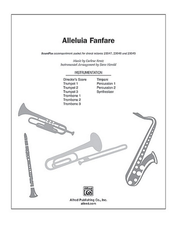 Alleluia Fanfare (instrumental pak)
