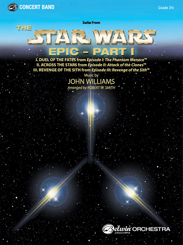 Williams, J arr. Smith, R.W Star Wars Epic: Part I (concert band)