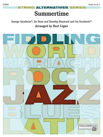 Gershwin arr. Bert Ligon Summertime Score