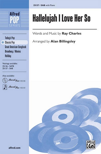 Charles/arr Billingsley Hallelujah I Love Her So SAB