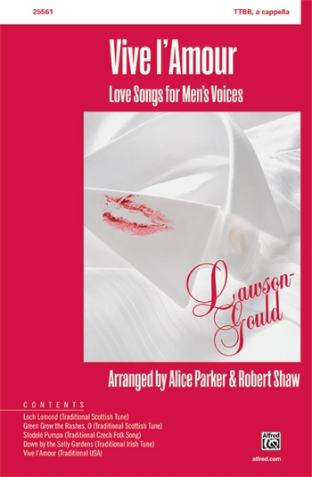 Arr Parker & Shaw Vive L'Amour TTBB Loves Songs For Men
