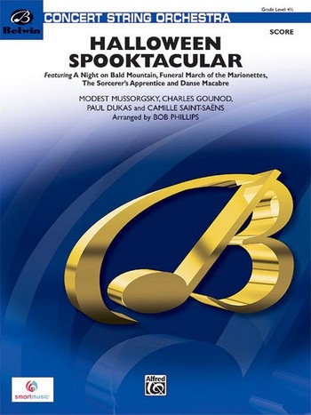 Phillips, Bob (arranger) Halloween Spooktacular(string orchestra)