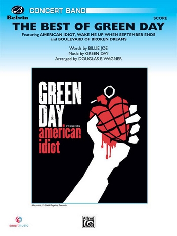 Wagner, Douglas E (arranger) Green Day, Best of (concert band)