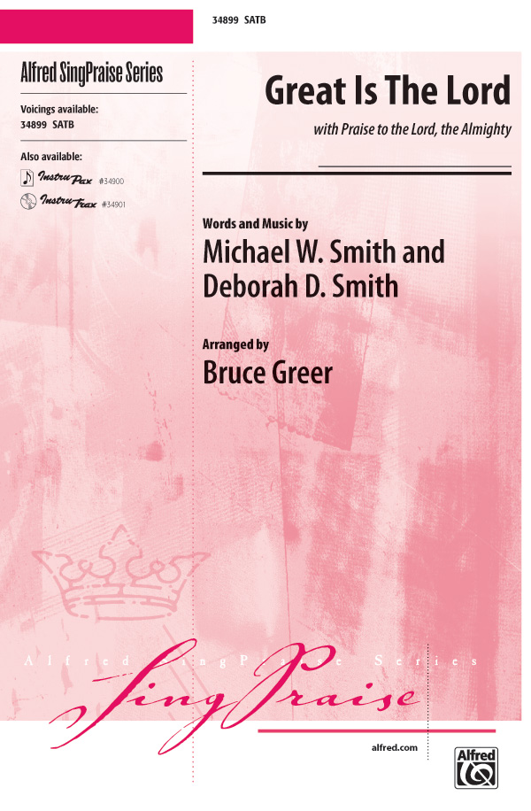 Great is the Lord for mixed chorus and