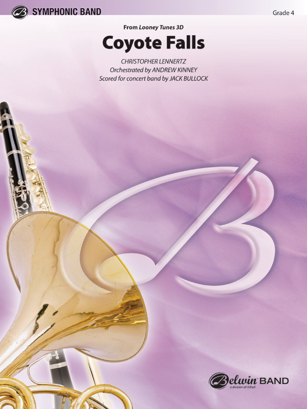 Bullock, Jack (arranger) Coyote Falls (from Looney Toones 3D)c/b