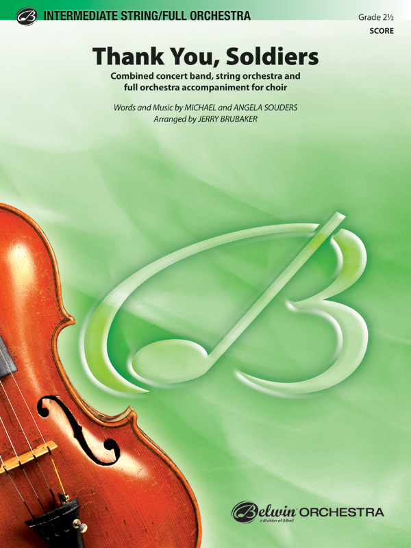 Brubaker, Jerry (arranger) Thank You Soldiers (f/o)