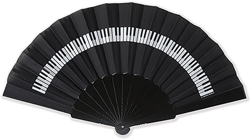 Fächer Tastatur Textil/Kunststoff 23 x 40 cm