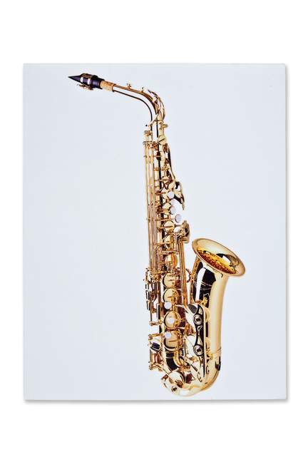Postkarte Saxophon