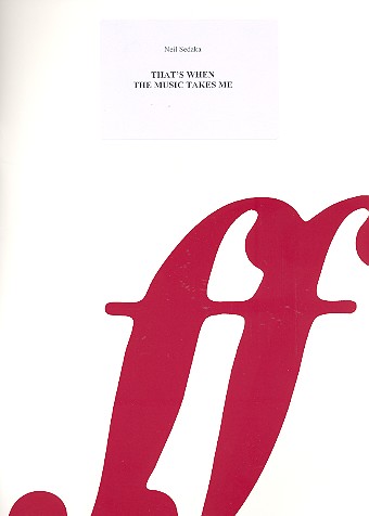 That's when the Music takes me: