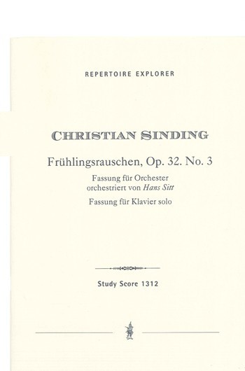 Frühlingsrauschen op.32 No.3