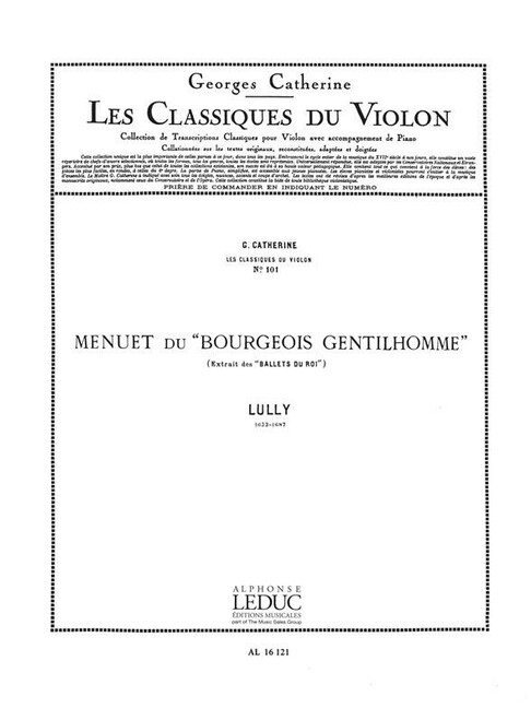 Menuet du 'Bourgeois Gentilhomme'