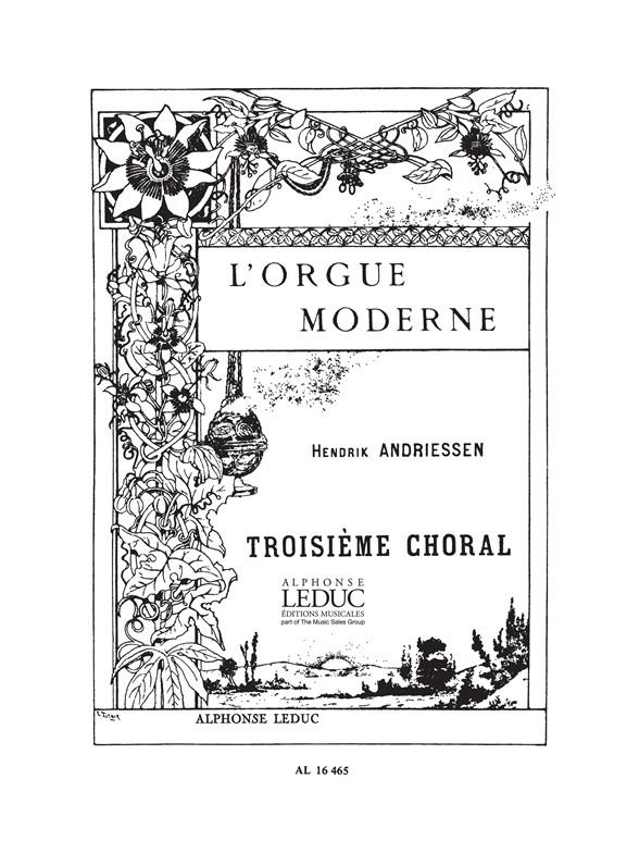 Troisième Choral