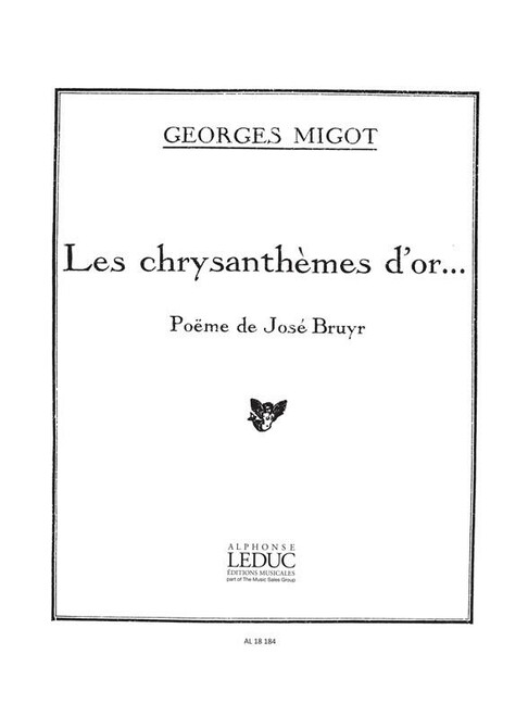 Les chrysanthèmes d'or