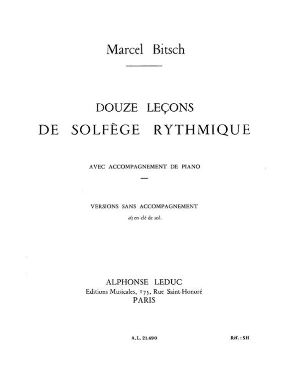 12 lecons solfège rythmique version a
