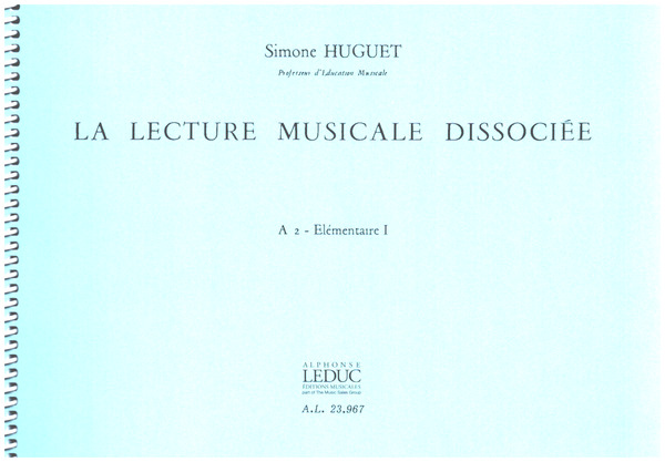 La lecture musicale dissociée A2