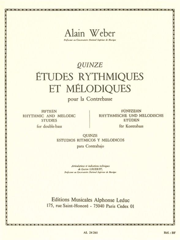 15 Études rhythmiques et mélodiques