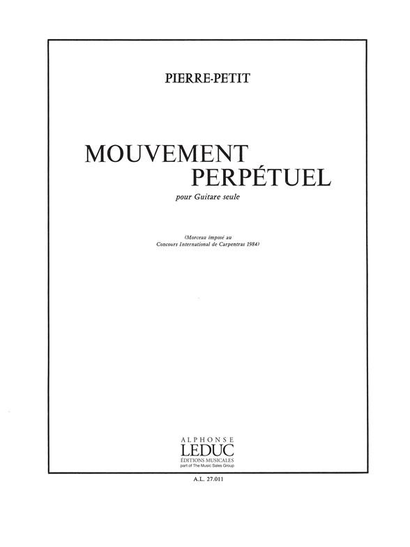 Mouvement perpetuel pour guitare