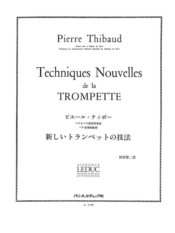 Techniques Nouvelles de la Trompette
