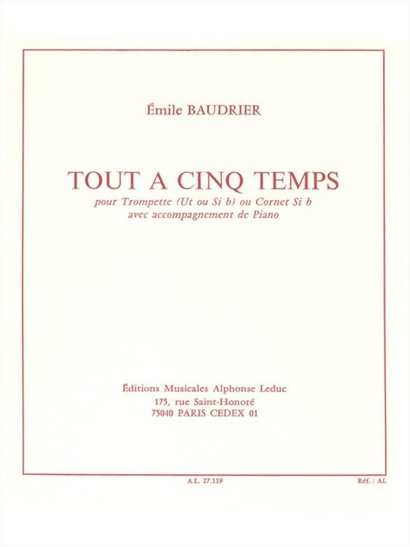 Tout a cinq temps pour trompette (cornet)