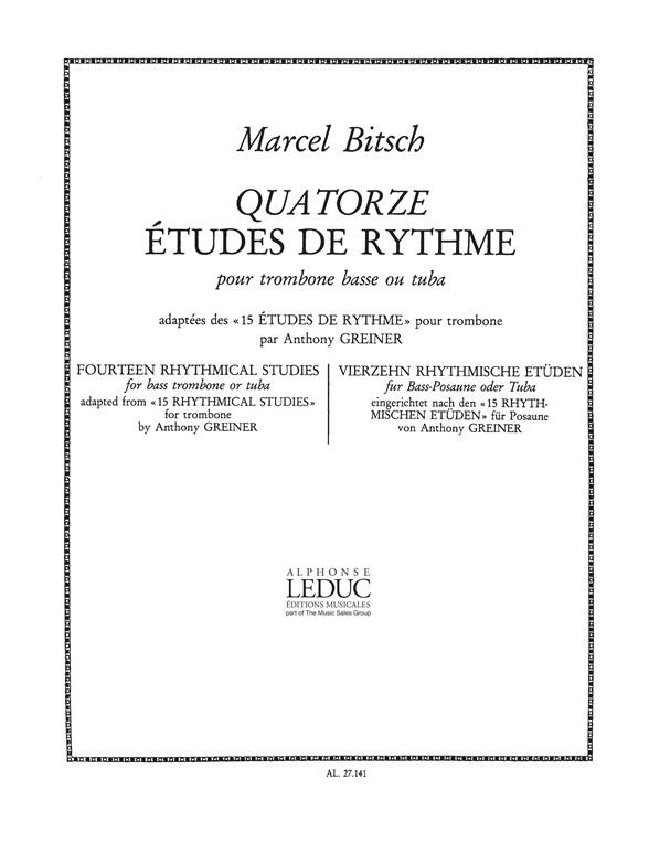 14 Études de Rythme