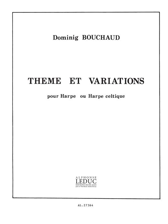 Thème et variations pour harpe (harpe celtique)