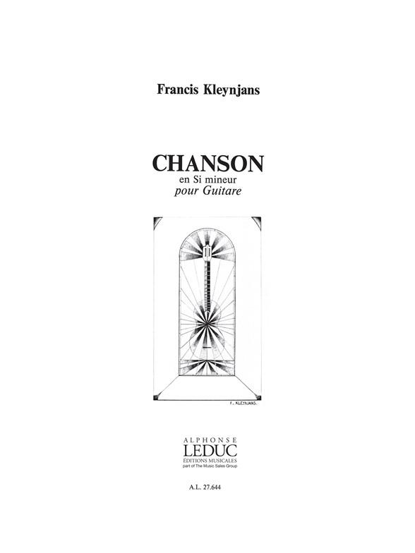 Chanson en si mineur
